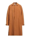 T Coat T_coat Man Overcoat & Trench Coat Brown Size 40 Polyester In Brown