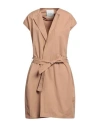 T Coat T_coat Woman Overcoat & Trench Coat Camel Size 2 Cotton In Beige