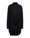 T Coat T_coat Woman Shirt Black Size 8 Cotton, Polyamide