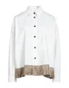 T Coat Shirts In White
