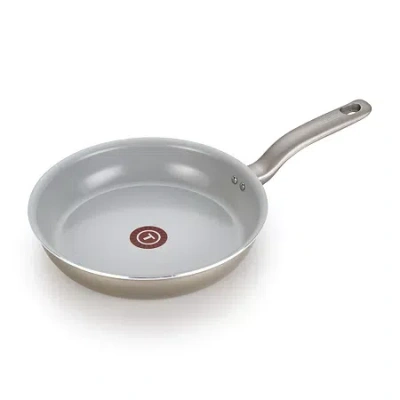 T-fal 11.5" Aluminum Frying Pan In Sand