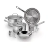 T-fal 12-pc. Stainless Steel Non-stick Cookware Set In Silver