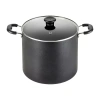 T-fal 12-qt. Stockpot With Lid In Black