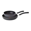 T-fal 2-pc. Non-stick Cookware Set In Gray