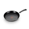 T-fal Essentials 12" Aluminum Non-stick Frying Pan In Black