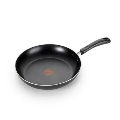 T-fal Essentials 12" Aluminum Non-stick Frying Pan In Black