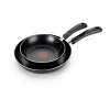 T-fal Essentials 2-pc. Non-stick Frying Pan In Black