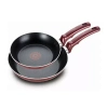 T-fal Essentials 2-pc. Non-stick Frying Pan In Red