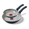 T-fal Essentials Ceramic 2-pc. Frypan Set In Blue