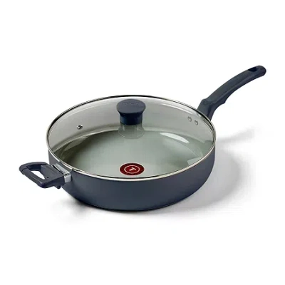 T-fal Essentials Ceramic 5-qt. Jumbo Cooker In Blue