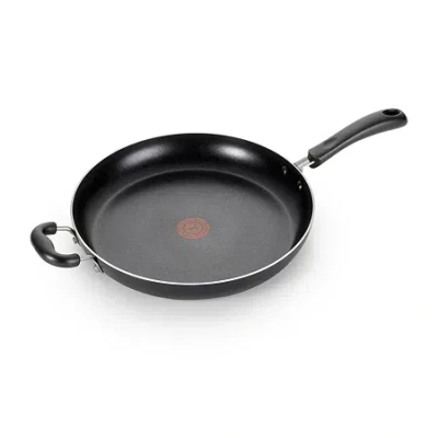 T-fal Essentials Giant Family 13.25" Non-stick Frying Pan In Black
