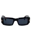 T Henri Blk With Gold Acetate Sunglasses