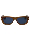 T Henri Brown Acetate Sunglasses In Brown