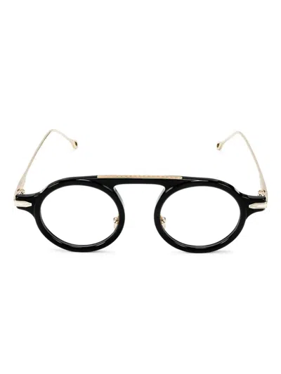 T Henri Eyewear Elemento Wg Glasses In 黑色