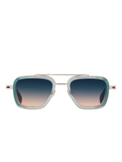 T Henri Eyewear Geometric-frame Sunglasses In Pink