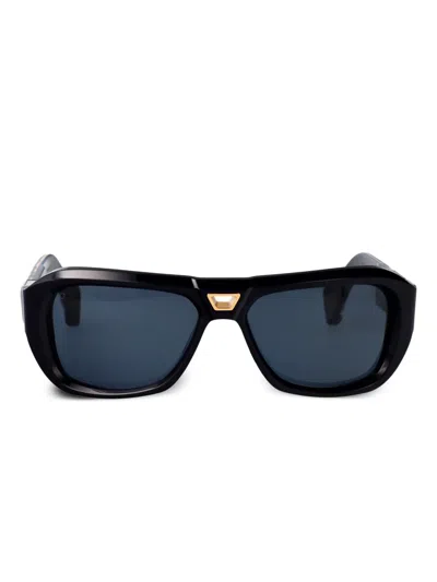 T Henri Eyewear Mega Sunglasses In Black