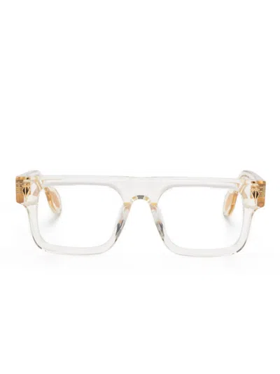 T Henri Eyewear Square-frame Glasses In White