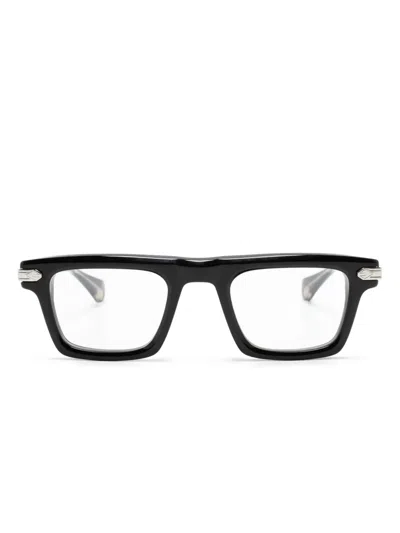T Henri Eyewear Stingray Square-frame Glasses In Black