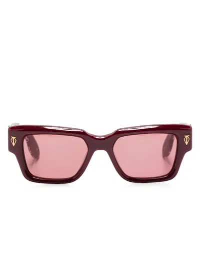T Henri Eyewear Tirreno Sunglasses In Red