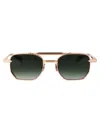 T Henri Gold Metal Sunglasses In Gold