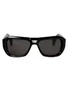 T Henri Mega Sunglasses In Black