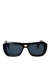 T Henri Mega Sunglasses In Blue