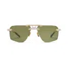 T Henri Spectre - Anomoly Sunglasses In Green