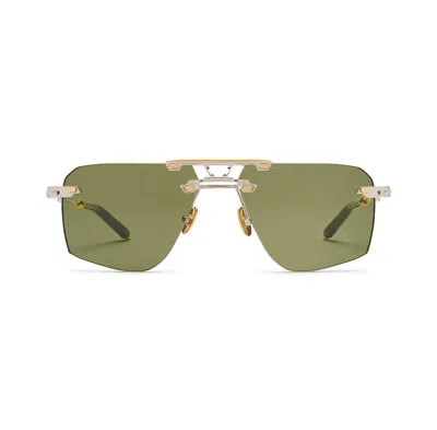 T HENRI MEN'S GREEN / SILVER T HENRI