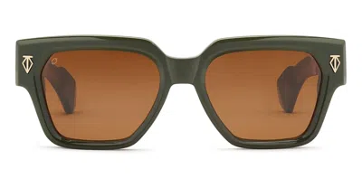 T Henri Sian - Brigade Sunglasses In Neutral