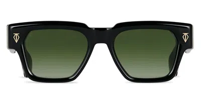 T Henri Sian - Asteroid Sunglasses In Black
