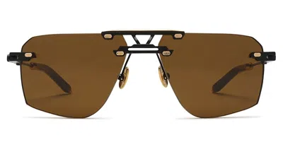 T Henri Spektre - Traverse Sunglasses In Brown