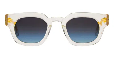 T Henri Tuatara - Diamond Sunglasses In White