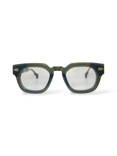 T Henri Tuatara - Rain Forest Green Glasses