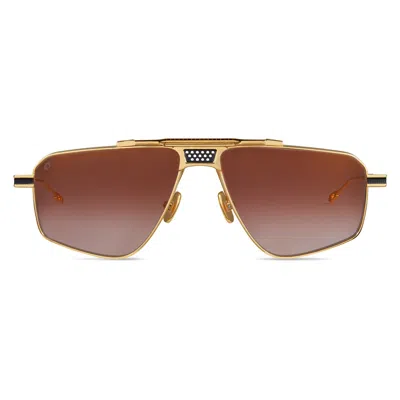 T Henri Women's Gold / Red  In Brown