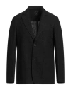 T-jacket By Tonello Man Blazer Black Size M Virgin Wool
