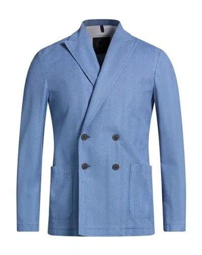 T-JACKET BY TONELLO T-JACKET BY TONELLO MAN BLAZER LIGHT BLUE SIZE M COTTON