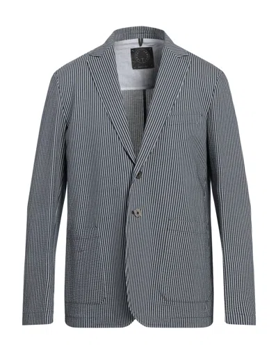 T-jacket By Tonello Suit Jackets In Blue