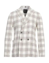 T-jacket By Tonello Man Blazer White Size Xl Cotton, Polyester In White
