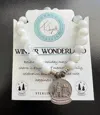 T. Jazelle Snowflake Quartz Winter Wonderland Bracelet In White In Neutral