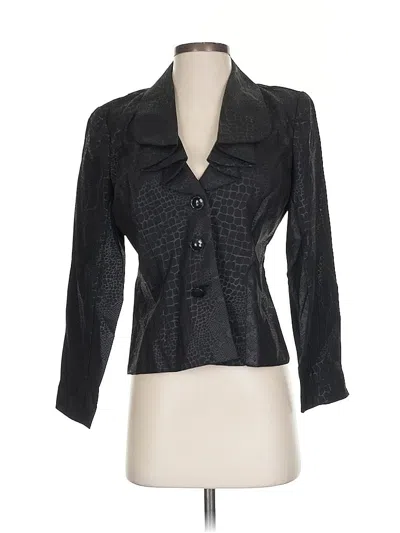 Pre-owned T. Milano Blazer Jacket In Black