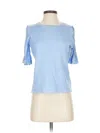 T Tahari 3/4 Sleeve T-shirt In Blue