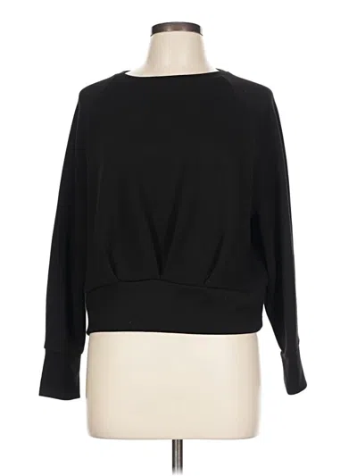 Pre-owned T Tahari 3/4 Sleeve T-shirt In Black