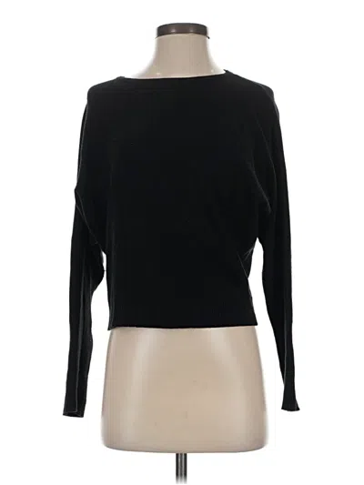 Pre-owned T Tahari 3/4 Sleeve T-shirt In Black
