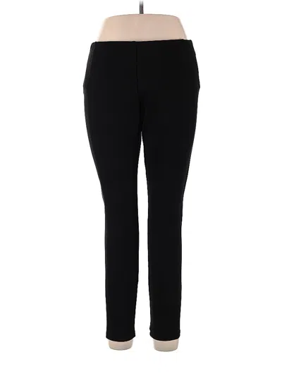 Pre-owned T Tahari Active Pants In Black