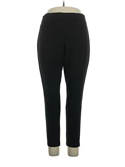 Pre-owned T Tahari Active Pants In Black
