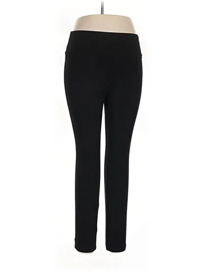 Pre-owned T Tahari Active Pants In Black