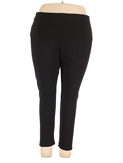 Pre-owned T Tahari Active Pants In Black
