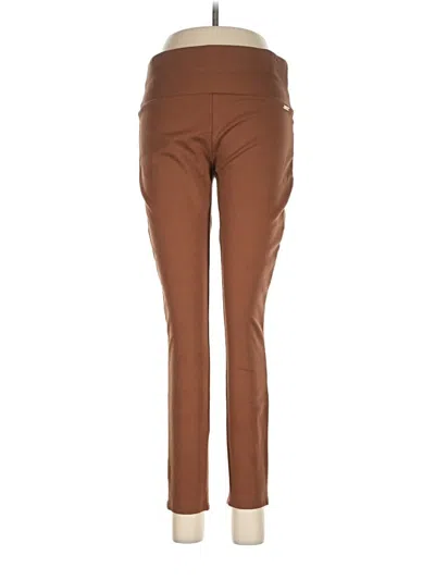 Pre-owned T Tahari Active Pants In Brown