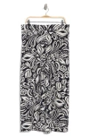 T Tahari Ankle Crop Wide Leg Palazzo Pants In Paisley Floral Print