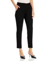 T Tahari Ankle Straight-leg Pants - Exclusive In Black